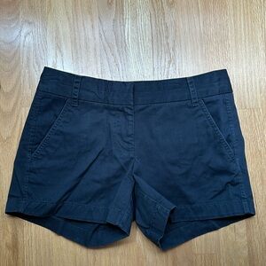 J. Crew Chino Shorts - Size 2, Navy/Grey